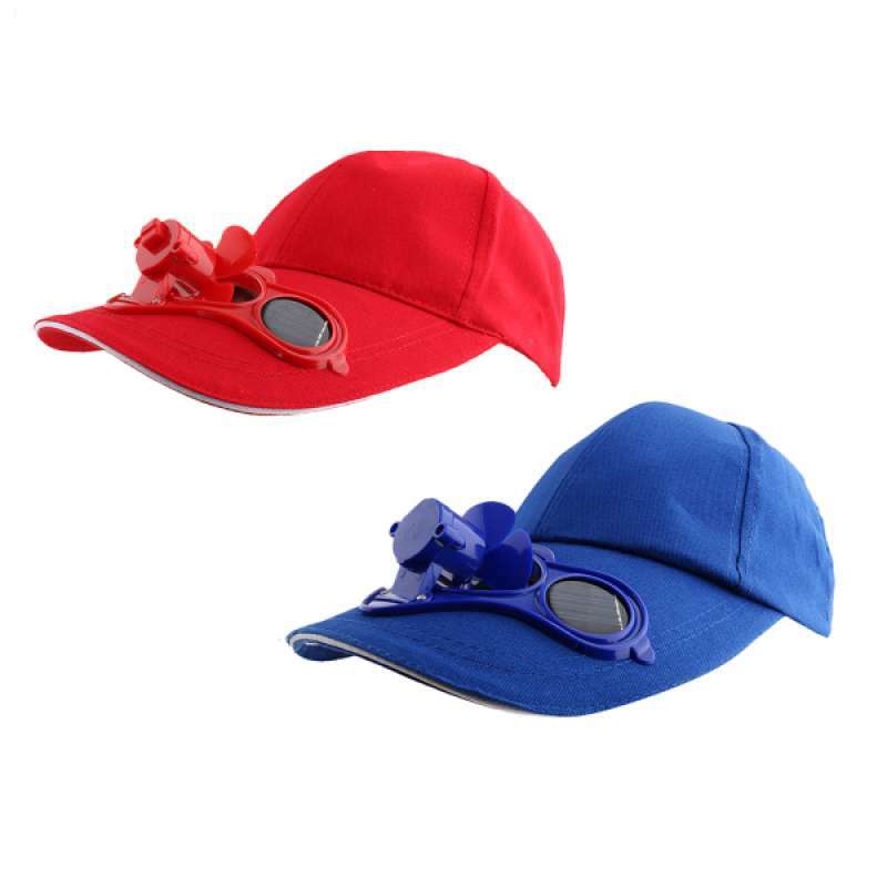 Promo 2pcs/set Solar Power Cooling Cool 