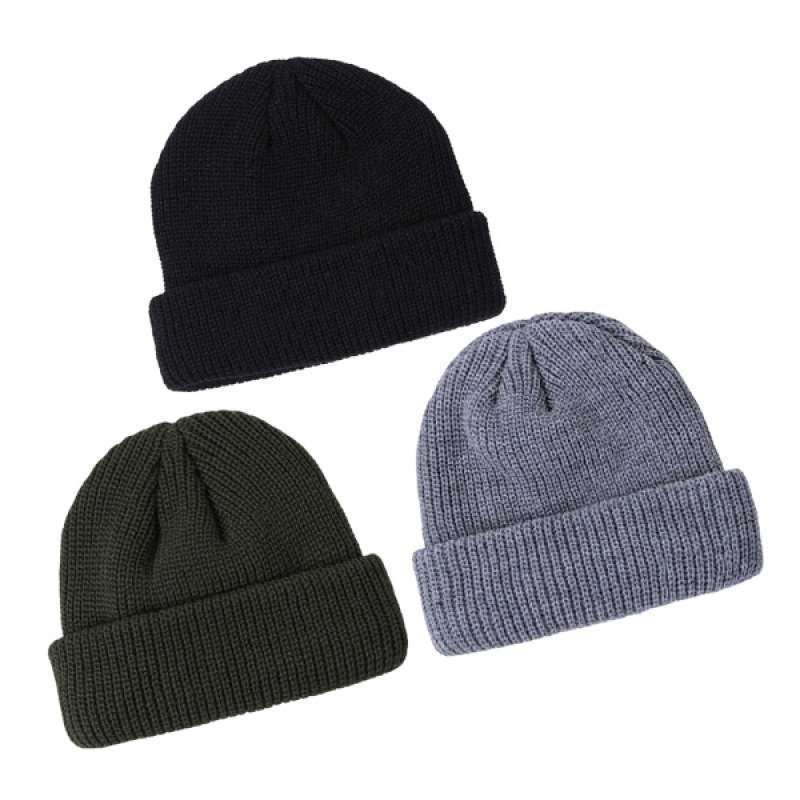 Retro Style Woolen Beanie Hat Winter 
