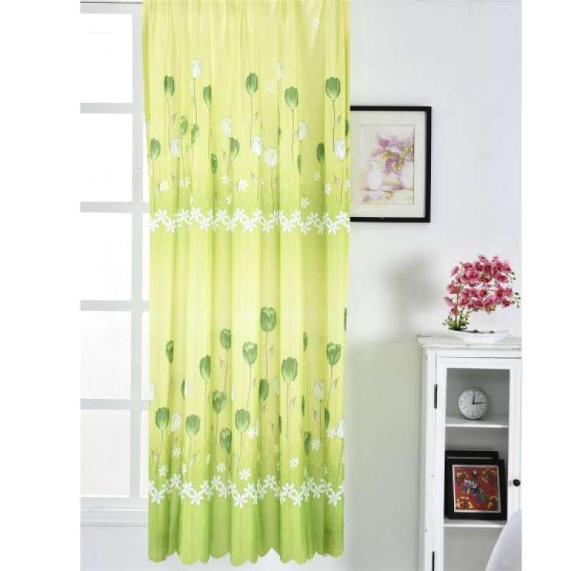 Jual Asian Style Stripe Curtain Door Blackout Curtains 100x200cm Rod Comfortable Online Desember 2020 Blibli