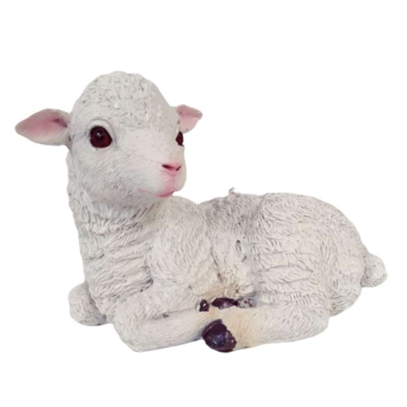 Simulation Goat Sheep Figurines Animal Plush Toy Home Ornaments Decoration 