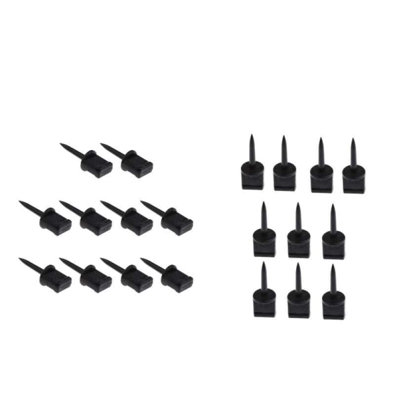 10pcs Plastic Archery Paper Target Pins Nail Supplies Target Face Pins 5.5x1.9cm 