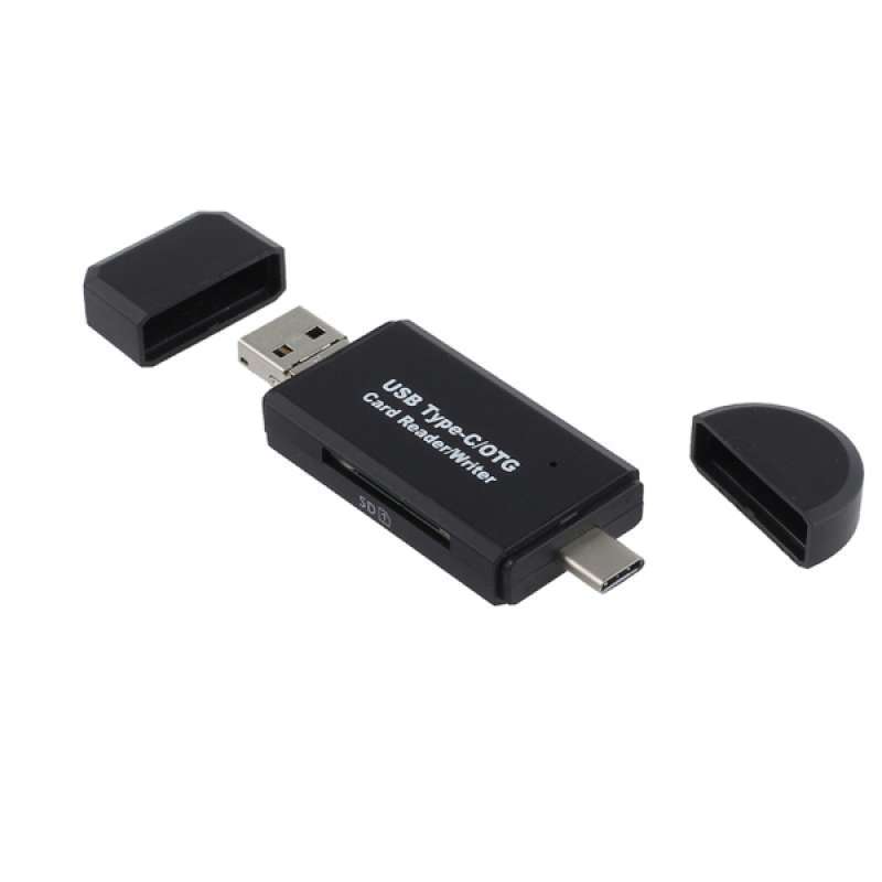 OTG Smart Micro USB 2.0 Adapter SD/TF Card Reader For Phone Samsung Note 2 3