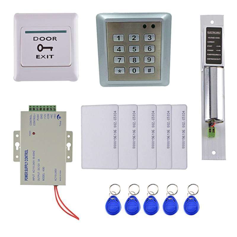 Jual Diy Complete Rfid Card Door Access Control Kit With Electric Lock Home Online September 2020 Blibli Com