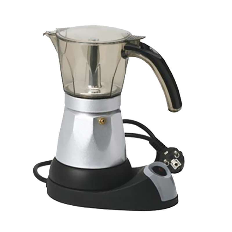 Jual Portable 6 Cups Electric Espresso Coffee Maker Percolator Moka Pot Eu Plug Online Oktober 2020 Blibli Com
