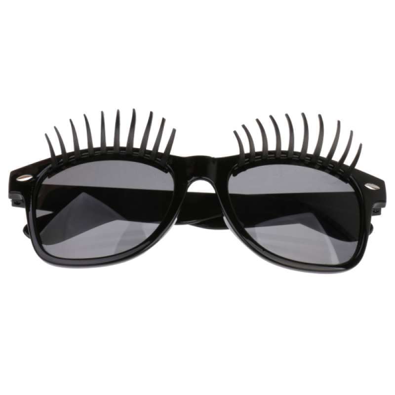 Promo Novelty Funny Eyelash Sunglasses 
