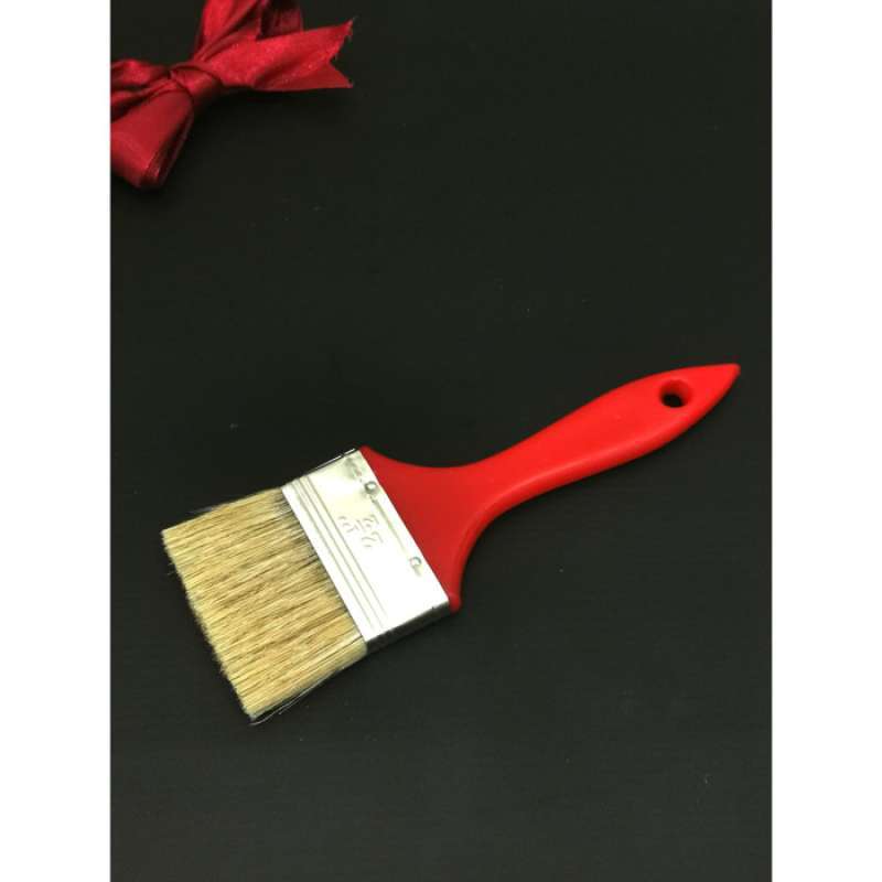Jual Kuas Cat Tembok 2 5 Inch Gagang Kayu Plastik Paint Brush 2 5 Inch Online November 2020 Blibli