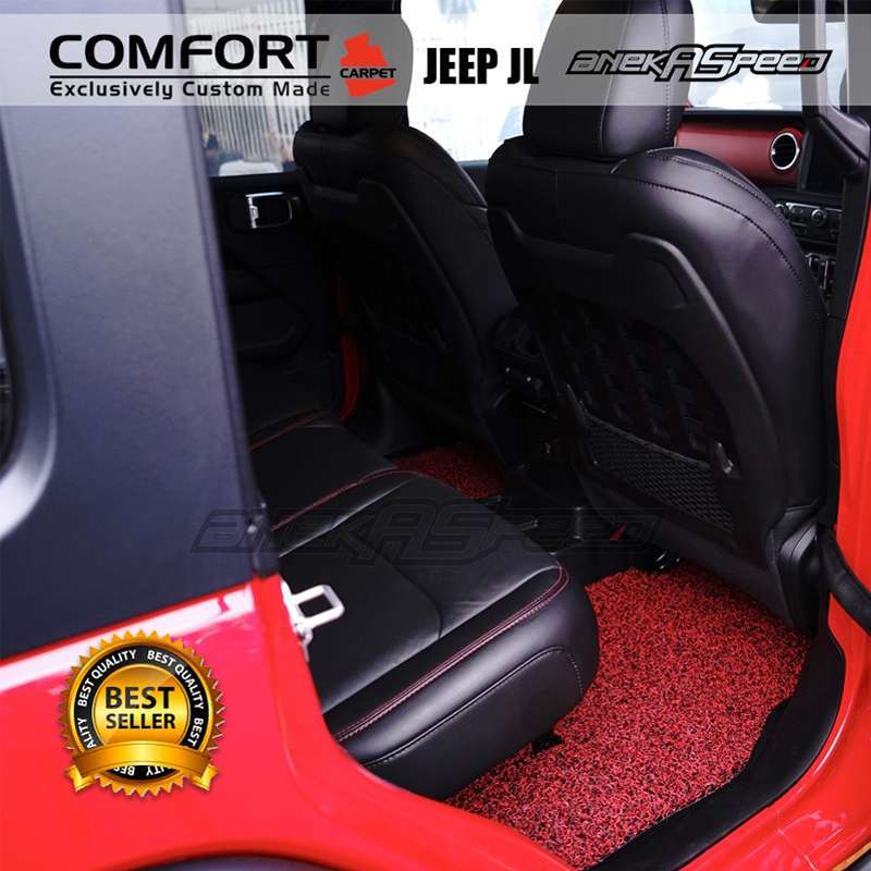 jual karpet comfort jeep wrangler jl 4p