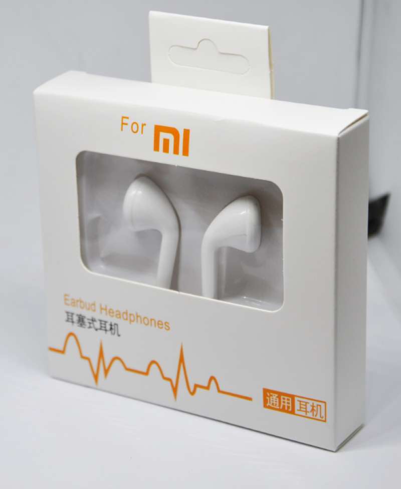 oem mh133 headset for xiaomi redmi earphone handsfree putih 3 5 mm 120 cm