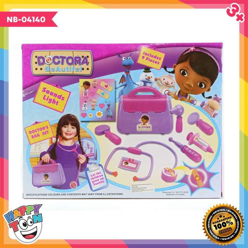 Jual Doc Doctor Bag Set Mainan Alat Dokter Nb 04140 Online Desember 2020 Blibli