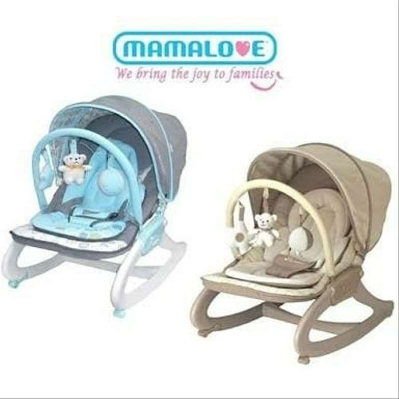Jual MAMALOVE BOUNCER ROCKER ELEKTRIK KURSI GETAR BAYI DUDUKAN