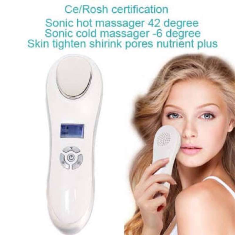 Jual Alat Kecantikan Setrika Wajah Hot And Cold Ultrasound Sonic Beauty Instrument Putih Di Seller Lanuya Store Indonesia Blibli