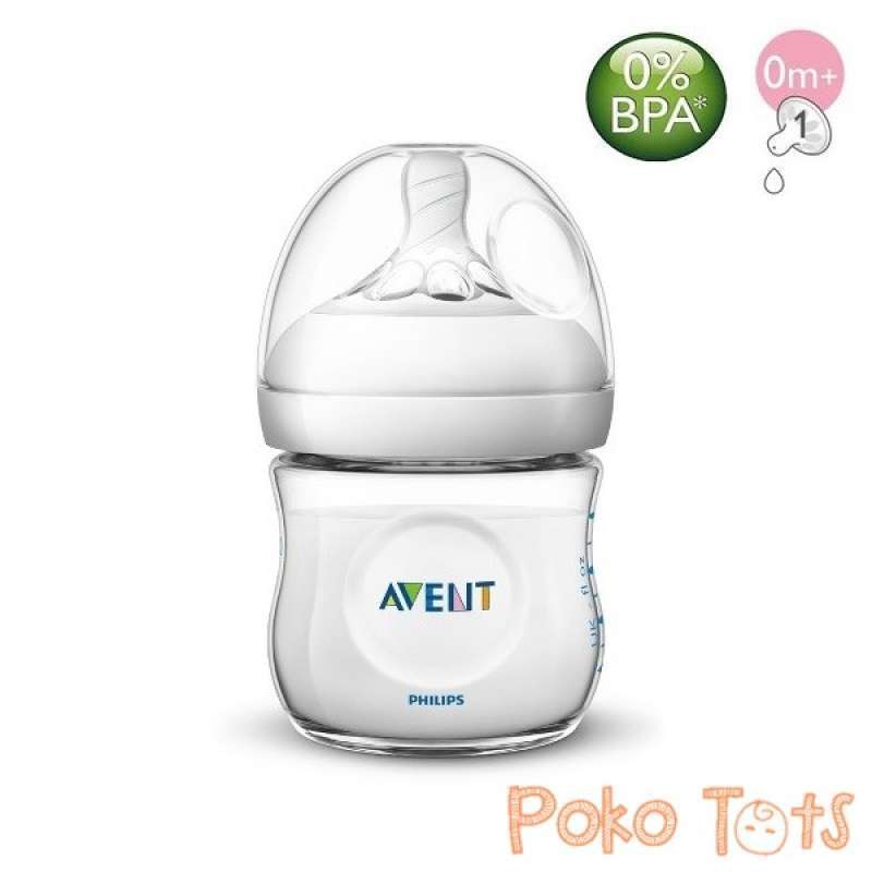 Philips Avent Feeding Bottle Natural 125ml Botol Susu Bayi