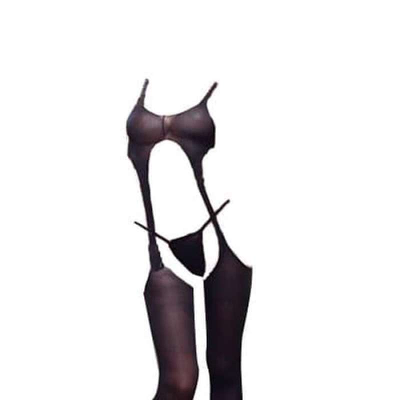 Jual Baju Sexy Wanita Sexy Lingerie Stocking Open Crotch Cosplay
