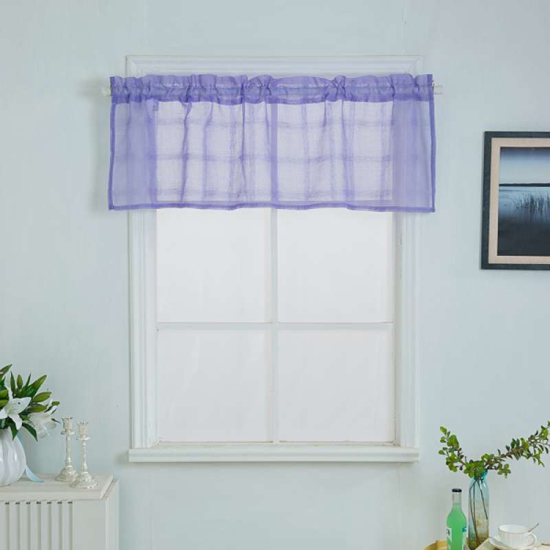 Jual Privacy Protection Kitchen Valances For Windows Sheer Yarn Short Curtains Online Oktober 2020 Blibli Com