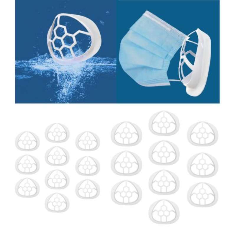 Jual 20pcs 3d Mask Bracket Protect Lipstick Internal Support Holder Adults Kids Online Desember 2020 Blibli