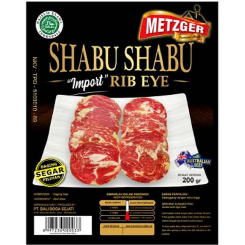 Jual Metzger Daging Sapi Shabu Shabu Import Rib Eye Beef Shabu Shabu Halal Online November 2020 Blibli Com