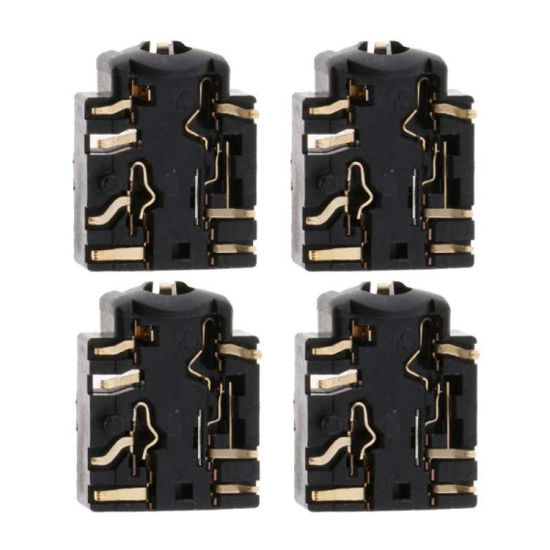 Promo 4PCS 3.5mm Headset Socket Jack 