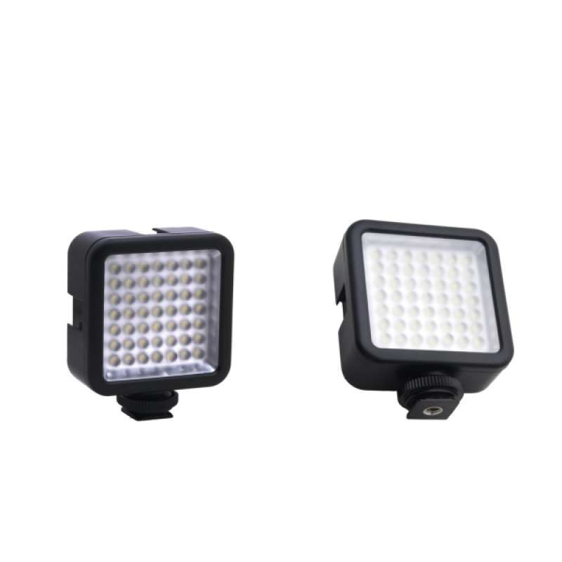 2 pieces bright 49 led video light lamp panel for canon camera dv camcorder
