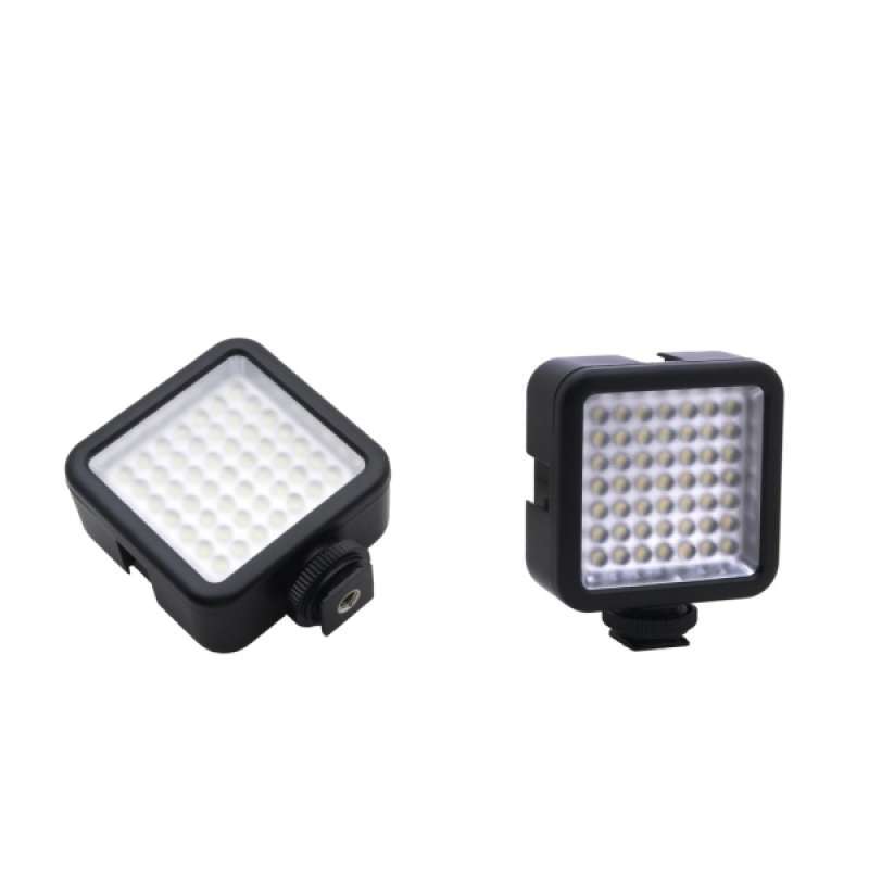2 pieces bright 49 led video light lamp panel for canon camera dv camcorder