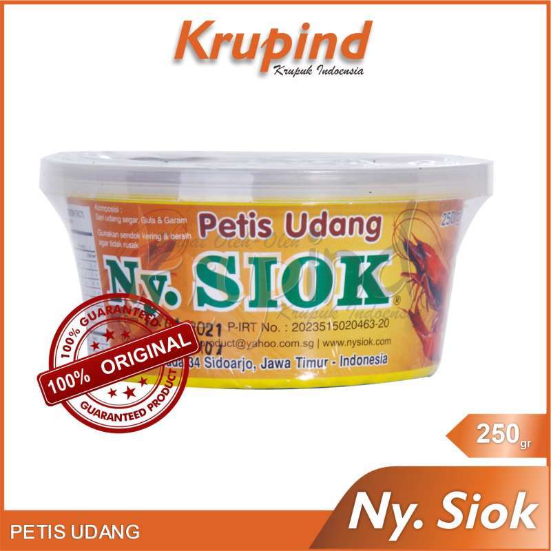 Jual Petis Udang Ny Siok 250gr Krupind Di Seller Krupind Kota Surabaya Jawa Timur Blibli Jual Petis Udang Ny Siok 250gr Krupind Di Seller Krupind Kota Surabaya Jawa Timur Blibli