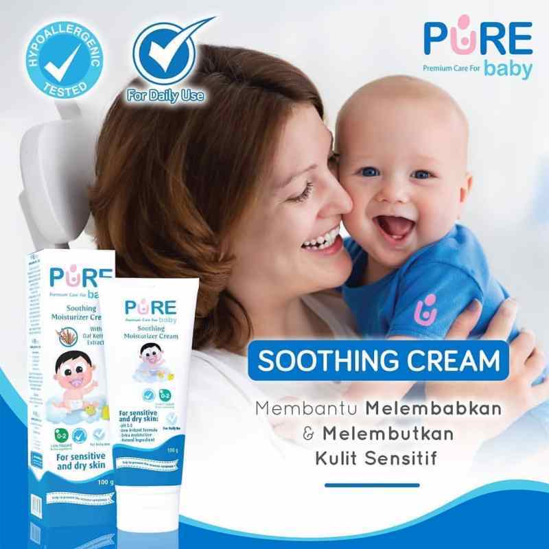 pure soothing moisturizer cream