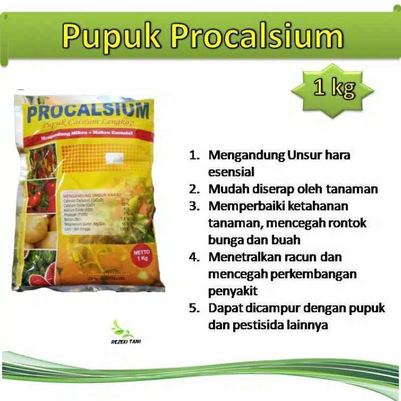 Jual Pupuk Kalsium Procalsium 1kg Terbaru Juli 2021 Blibli Jual Pupuk Kalsium Procalsium 1kg Terbaru Juli 2021 Blibli