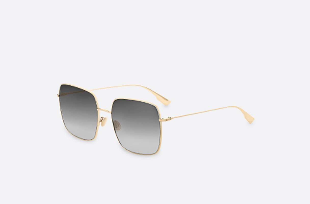 Square sunglasses gold clearance