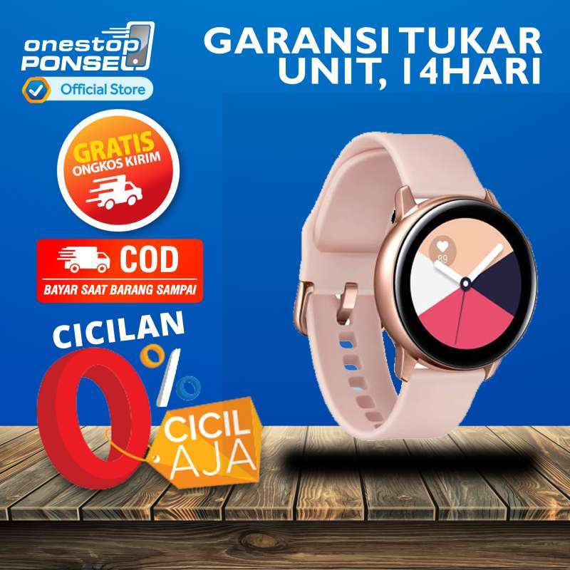 Jual Samsung Galaxy Watch Active 2 Aluminium Smartwatch 40 Mm Garansi Resmi Sein Online Oktober 2020 Blibli Com