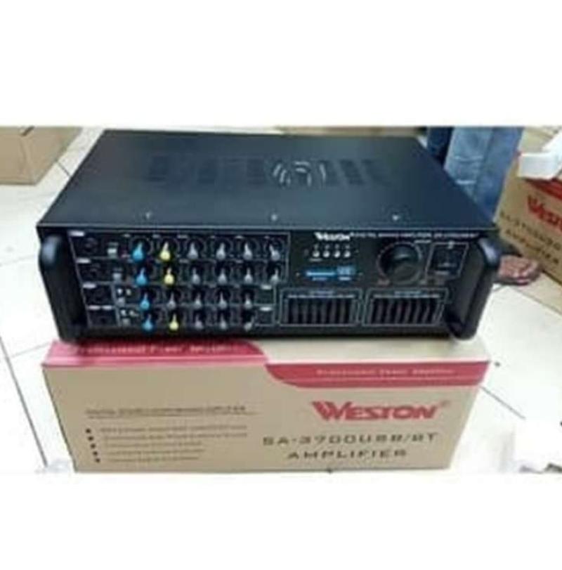 Jual Power Amplifier Weston Sa 3700 Usb Bluetooth Ampli Weston Sa3700 Online Februari 2021 Blibli