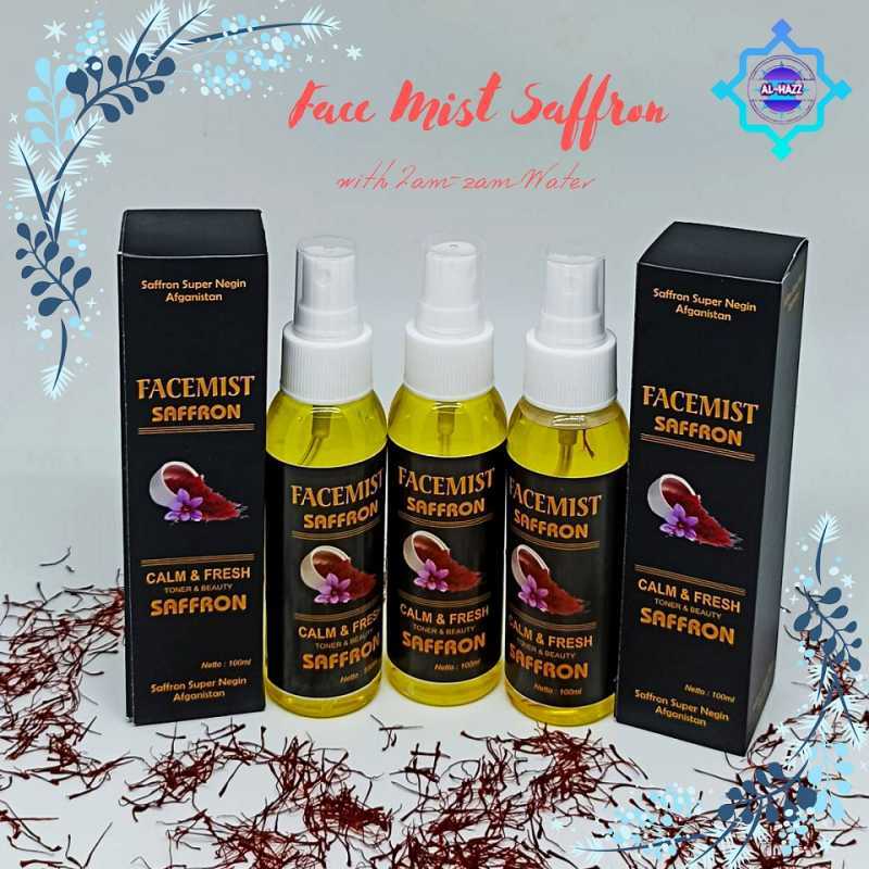 Saffron face hot sale mist
