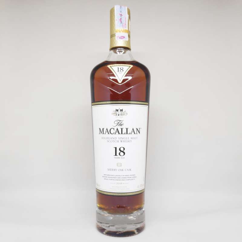 Jual The Macallan 18 Years Sherry Oak Cask Online November 2020 Blibli Com