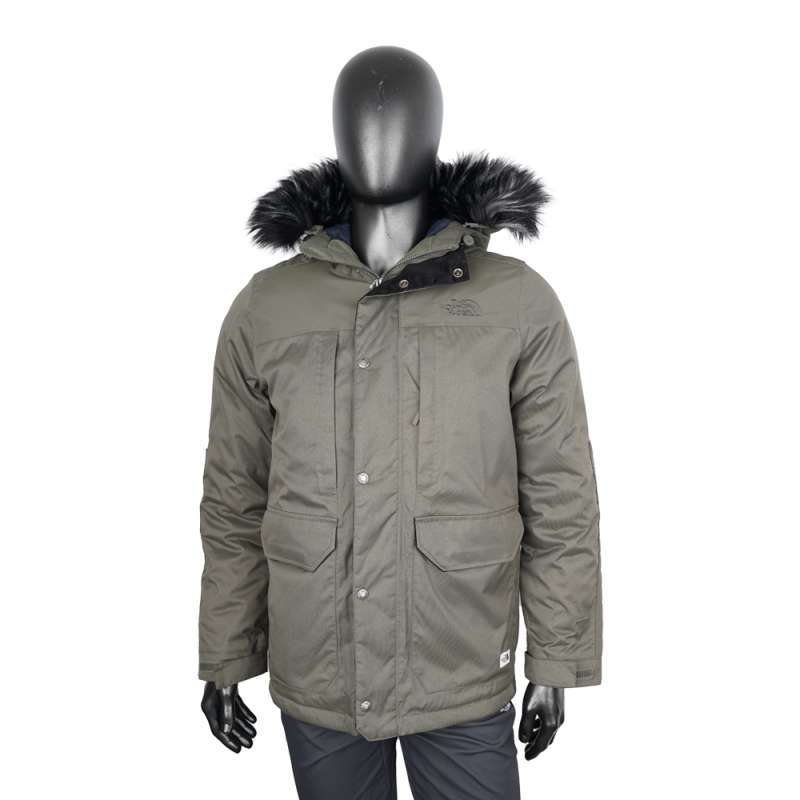 north face black parka mens