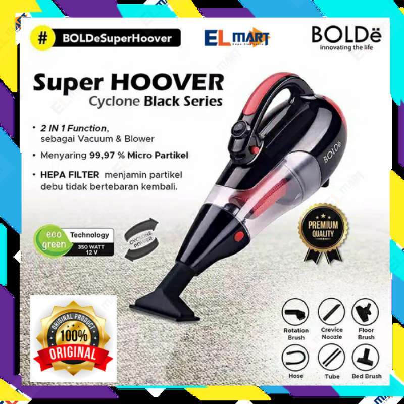 Promo BOLDe Super Hoover Cyclone black 
