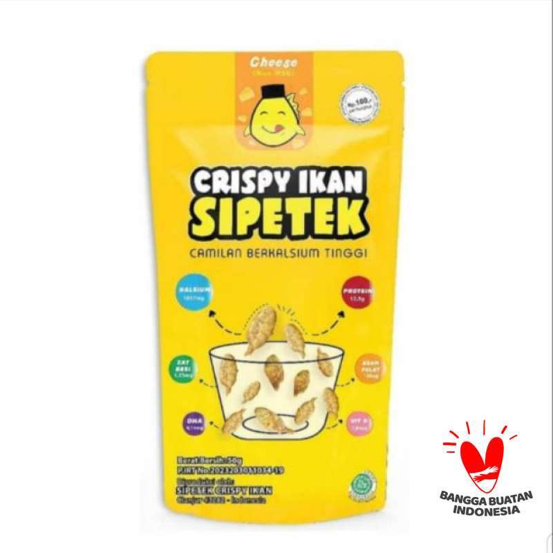 Jual Si Petek Crispy Ikan Rasa Keju 50gr Online Desember 2020 Blibli