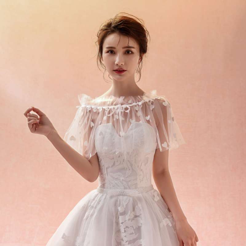 Evening Dresses Sheer Lace Wraps 