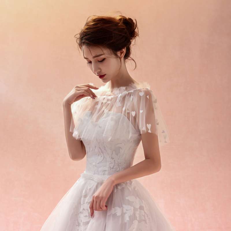 Evening Dresses Sheer Lace Wraps 