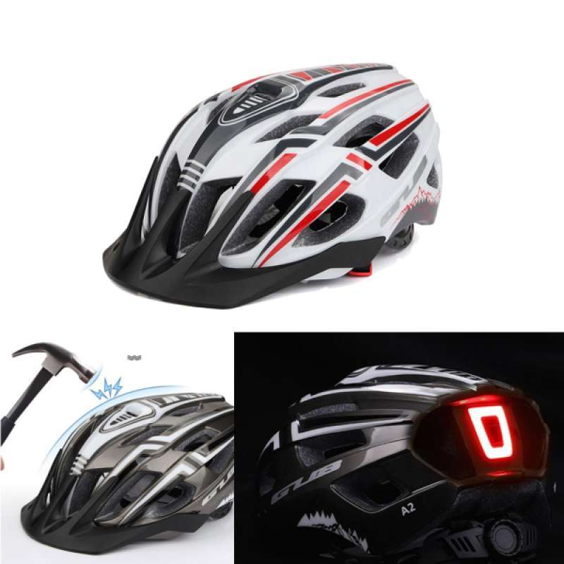 Jual Adult Safety Cycling Bike Helmet Usb Light For Mountain Biking Lightweight Online Desember 2020 Blibli