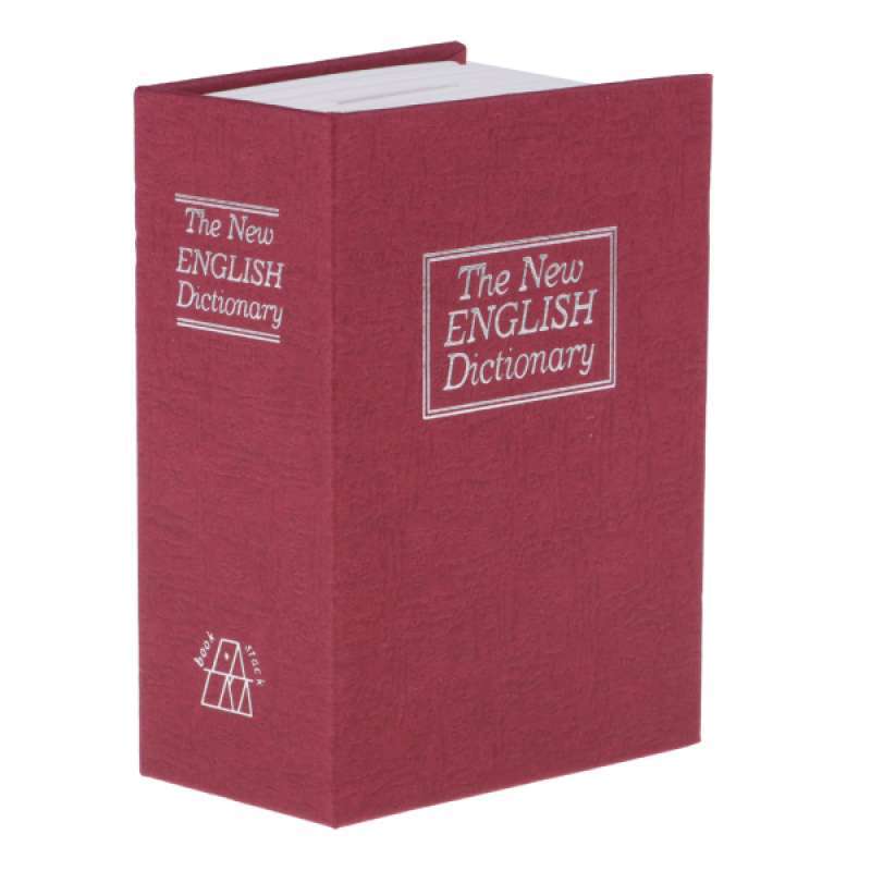 Jual Home Security Dictionary Diversion Book Safe With Key Lock Metal Full Size Online November 2020 Blibli Com