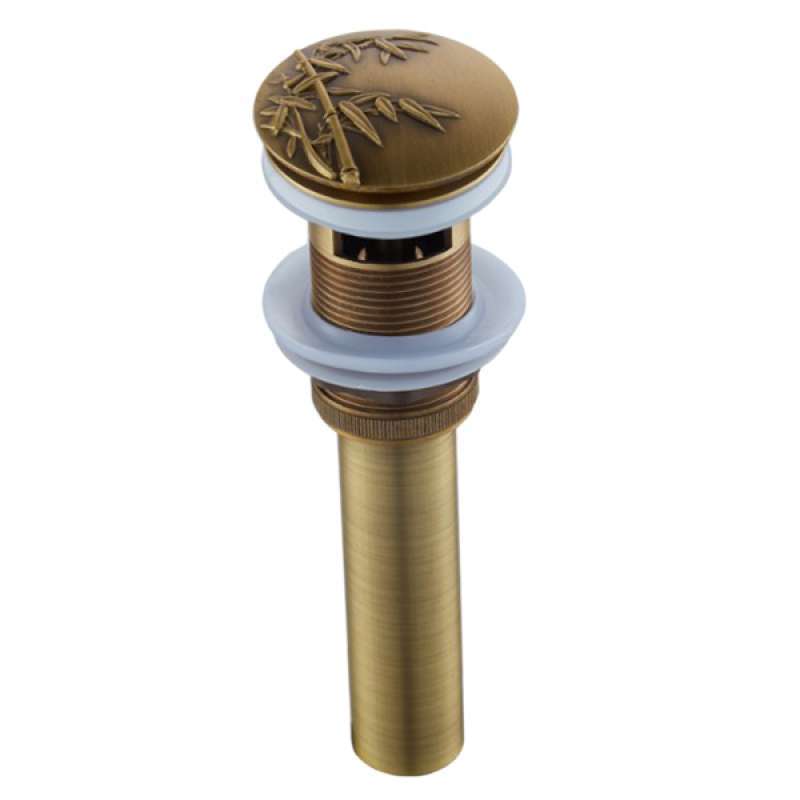Jual Solid Brass Pop Up Drain Bathroom Sink Grate Waste Basin Stopper 5 Types Terbaru Juni 2021 Blibli