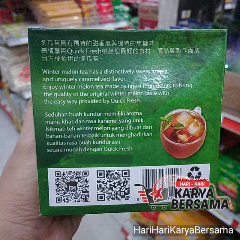 Quick Fresh Winter Melon Tea Teh Buah Kundur Original 570gr Terbaru Agustus 2021 Harga Murah Kualitas Terjamin Blibli