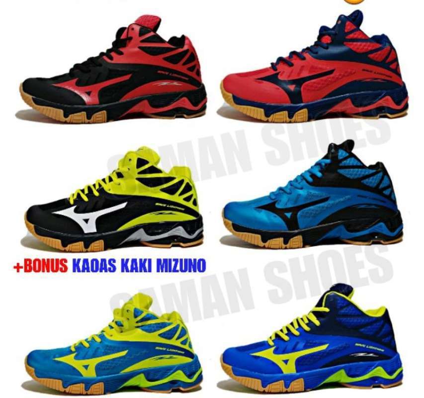 Sepatu merk mizuno discount