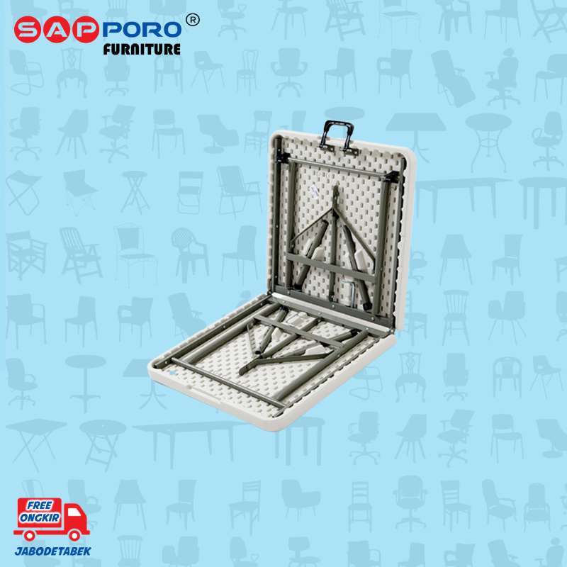 Jual Meja Makan Lipat Portable Sapporo Samsun Granite White Online November 2020 Blibli Com