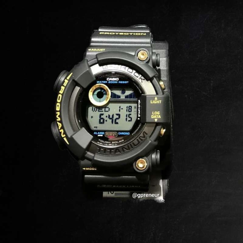 Harga g shock cheap frogman titanium