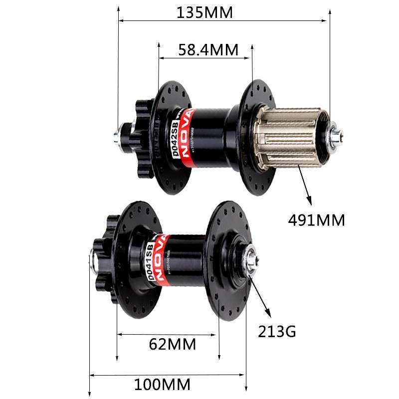 Freehub outlet novatec 32