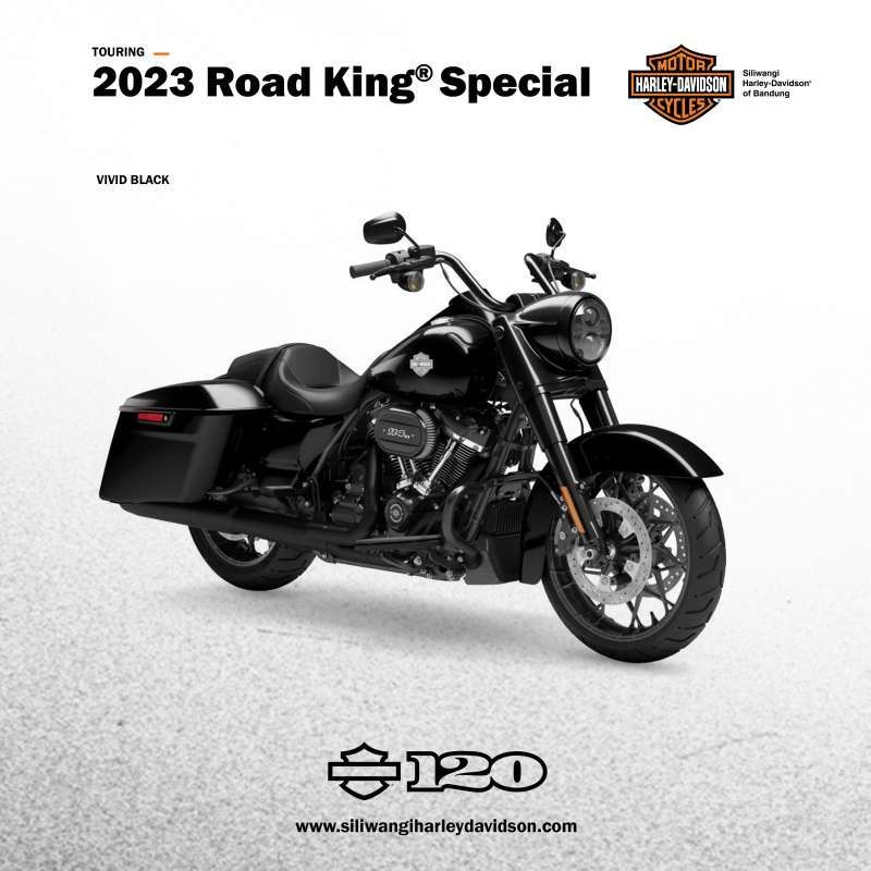 Jual 2023 Road King Special Vivid Black Di Seller Siliwangi Harley davidson Siliwangi Harley davidson Bandung Kota Bandung Blibli