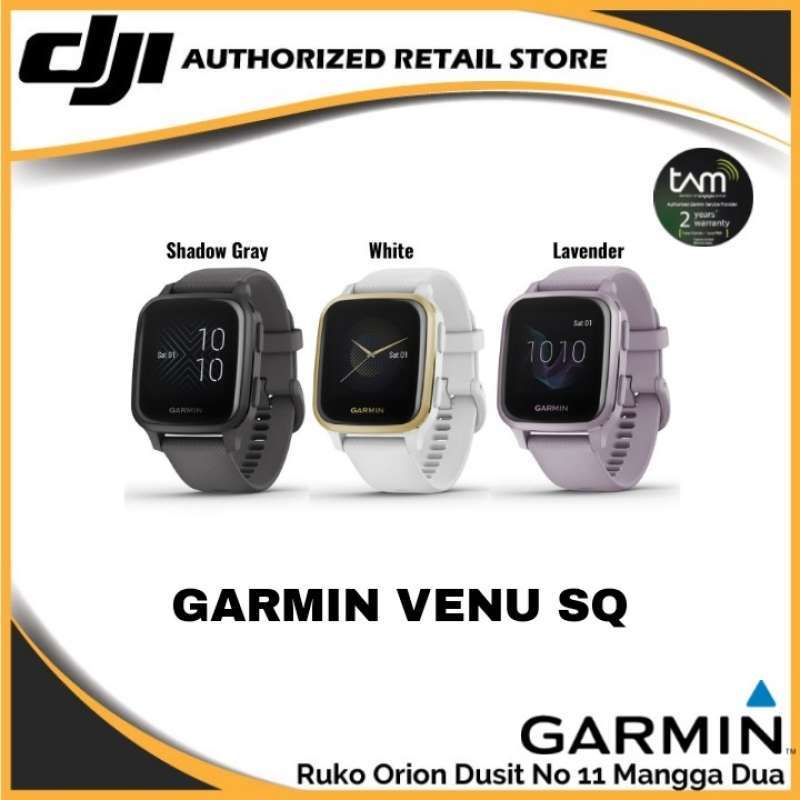 Jual Garmin Venu SQ Venu Square di Seller Megapiksel Official