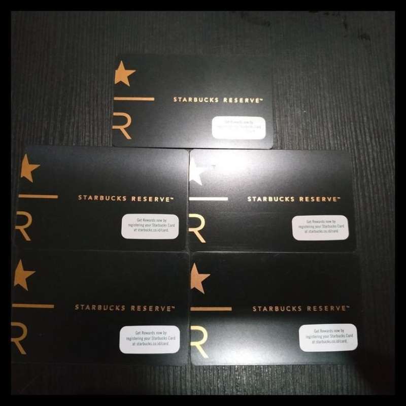 Jual Starbucks Card Starbucks Reserve Special Edition Di Seller