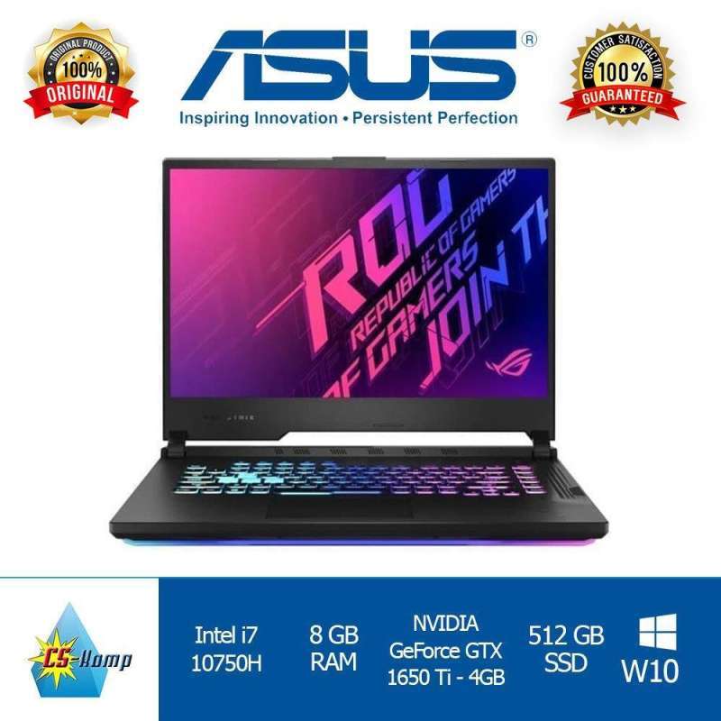 Jual Asus Rog G512li I75tb6t Promo Intel Free Bundle Software Seharga 2jt Online November 2020 Blibli Com