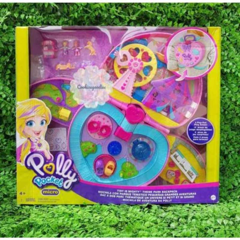 polly pocket tiny mighty backpack compact