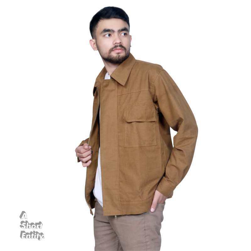 Jual Jaket Kanvas - Vinel Camel di 